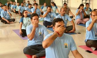 Monad University Celebrate International Yoga Day